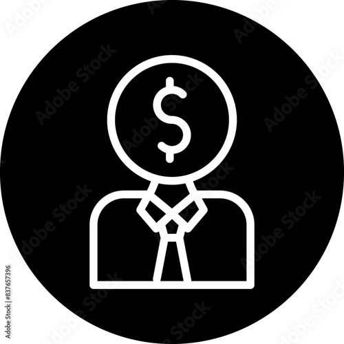 Junior Sales Rep Icon Style