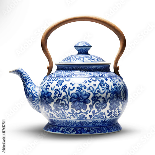 teapot isolated on white