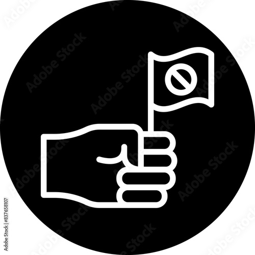 Boycott Icon Style