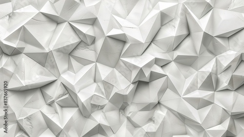 Close-up white origami papers