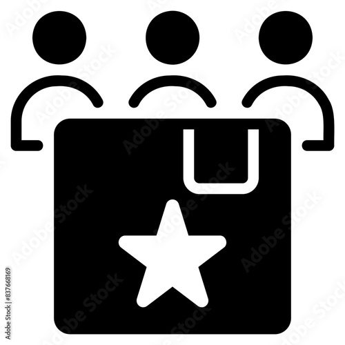 Feedback icon symbol sign from modern Customer Feedback collection in  dashline syle for mobile concept and web apps design. Business and customer related vector line icons. photo