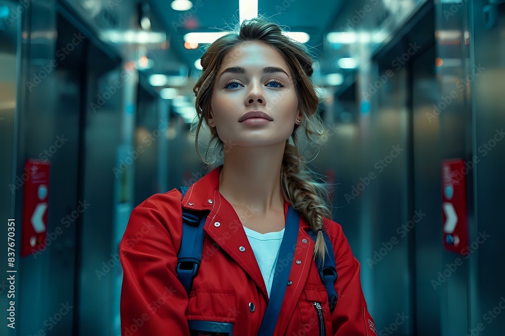 Lift Operator showcasing their importance in ensuring safety and convenience in transportation Lift Operator showcasing their importance in ensuring safety and convenience in transportation