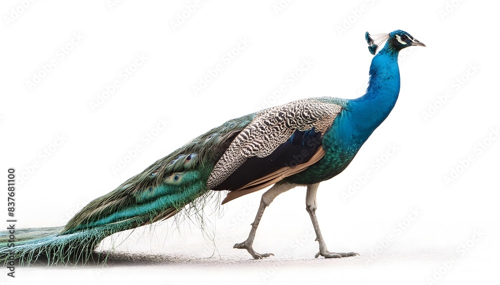 Fototapeta premium A Beautiful Peacock | Peacock Feather | Peafowl 