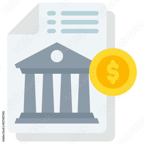 Bank Report Icon