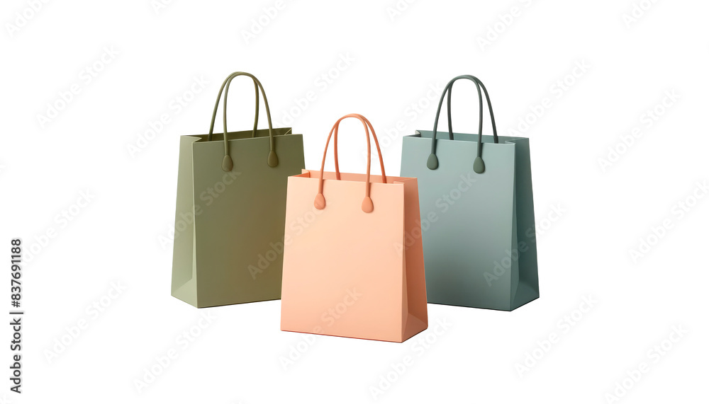 custom made wallpaper toronto digitalSet of colorful shopping bags on a transparent background. Premium PNG format. Ideal for use in e-commerce, retail promotions, and branding materials.