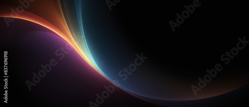 abstract neon glow light background illustration