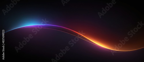 abstract neon glow light background illustration