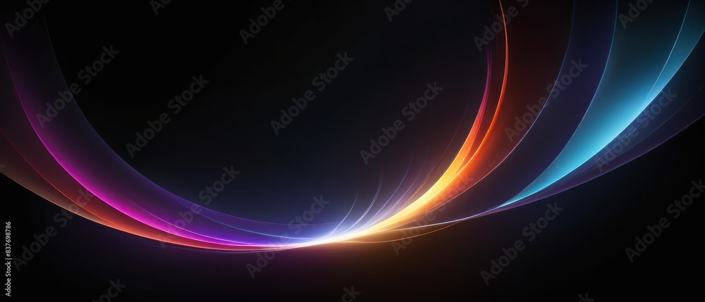 abstract neon glow light background illustration abstract neon glow light background illustration