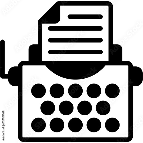 Typewriter Icon