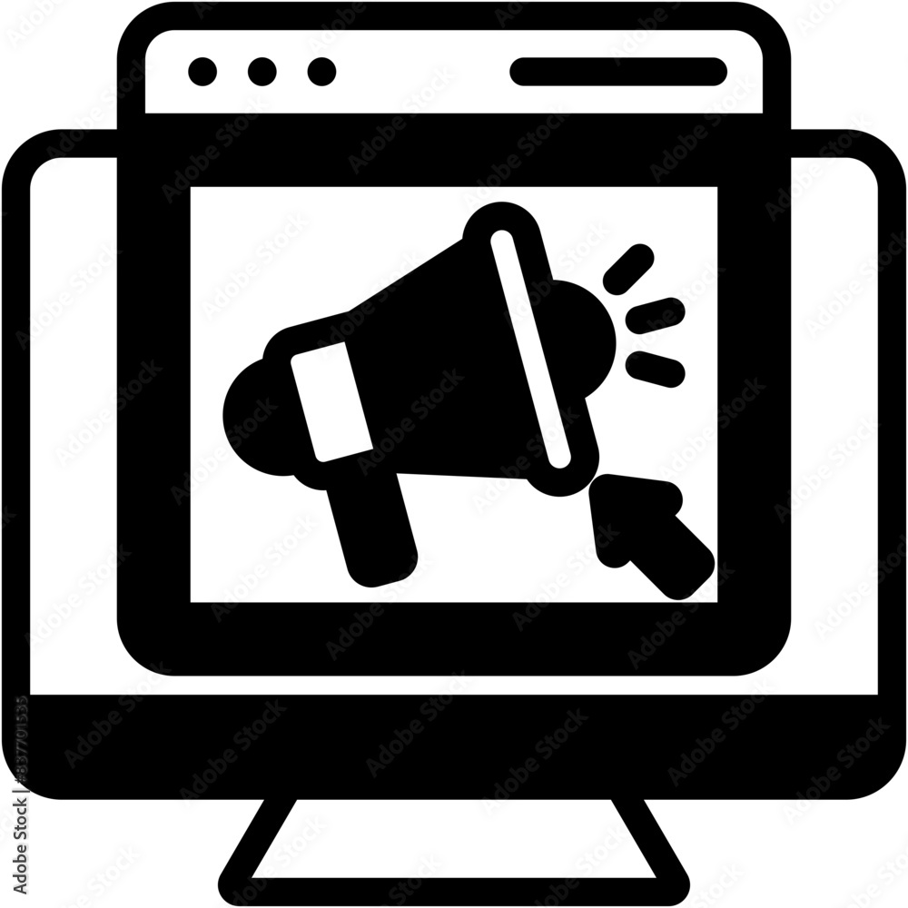 Advertising Icon Advertising Icon