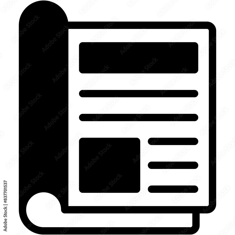 Magazine Icon Magazine Icon