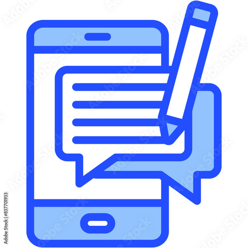 Speech Writing Icon