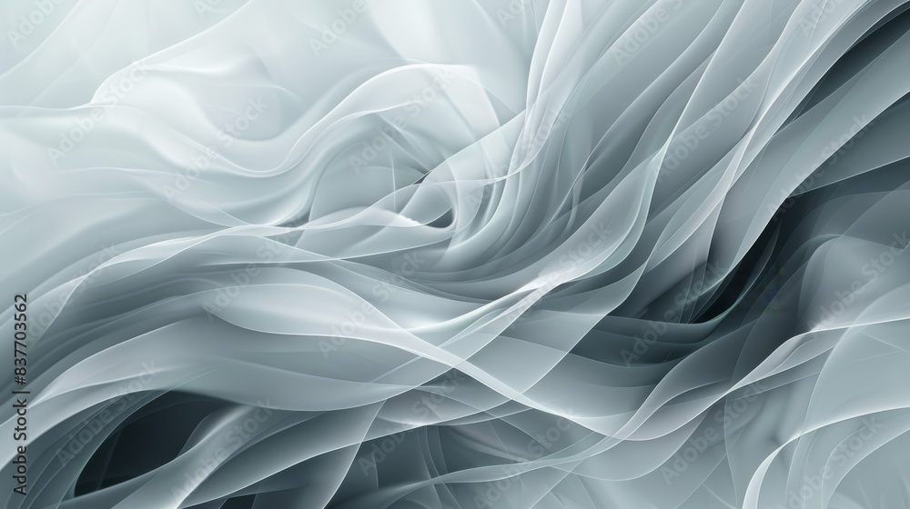 Abstract Gray Waves Background Abstract Gray Waves Background