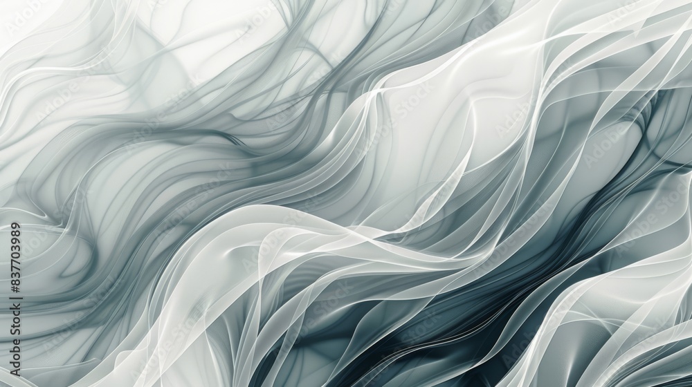 Abstract Gray Waves Background Abstract Gray Waves Background
