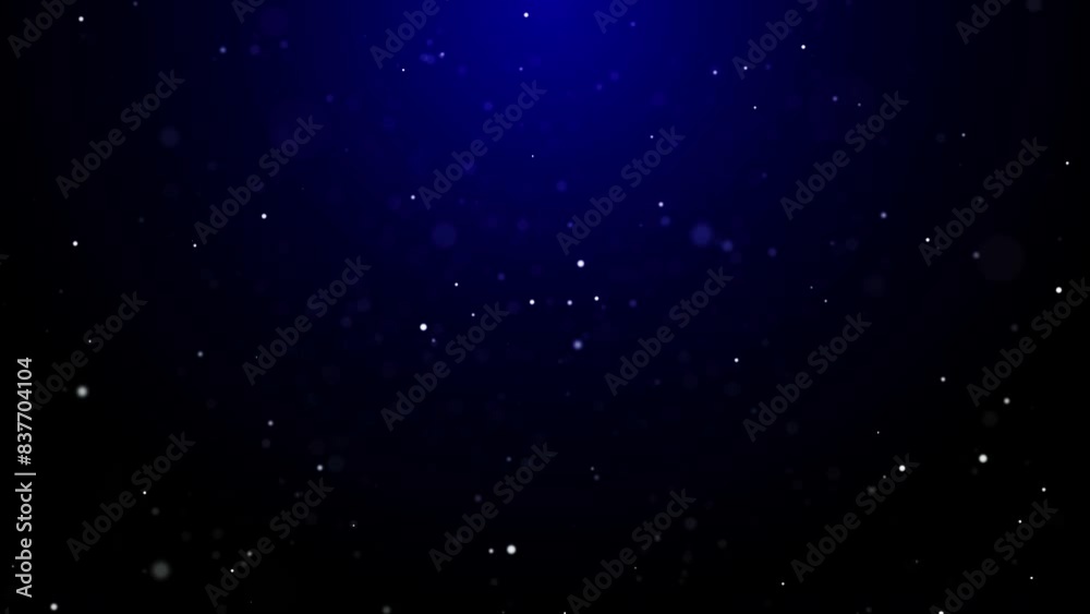 Blue Particles Background Loop Blue Particles Background Loop