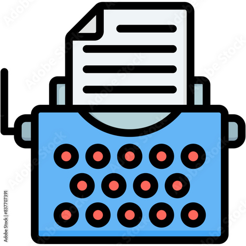 Typewriter Icon