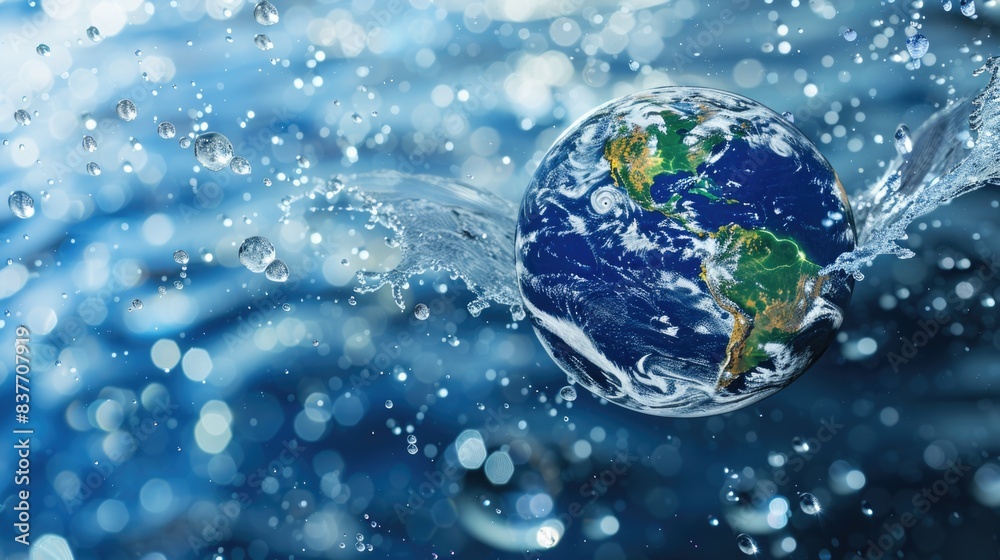 Protecting Earth: Water Droplet Shield for Conservation and Biodiversity Protecting Earth: Water Droplet Shield for Conservation and Biodiversity