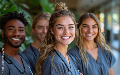 Group of medical students