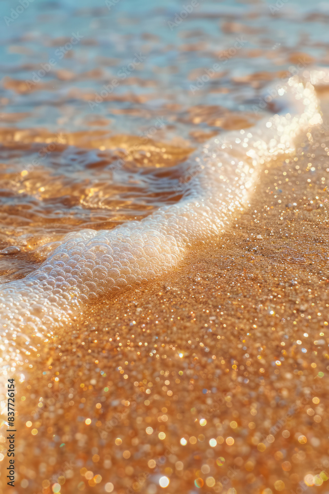 Parallel lines creating gentle waves with a gradient from sandy beige to warm tan, Parallel lines creating gentle waves with a gradient from sandy beige to warm tan,