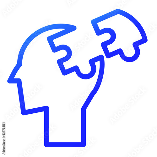 amnesia gradient icon style