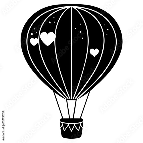 hot air balloon in the sky