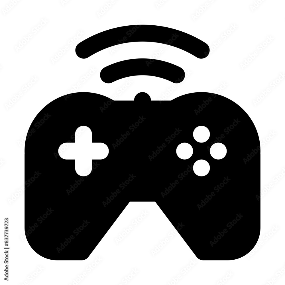 game console internet of things solid icon game console internet of things solid icon