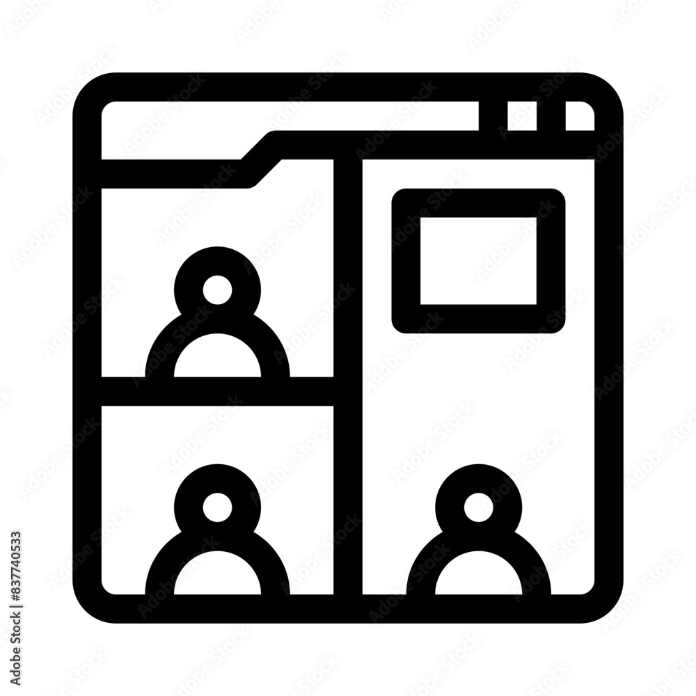 online communication line icon online communication line icon