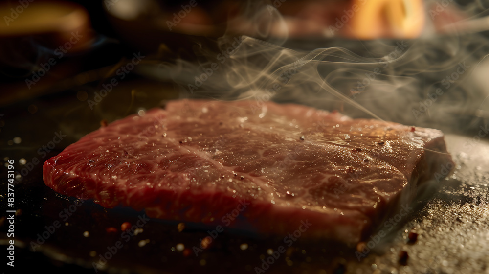 Premium Japanese A5 Wagyu steak beef, Generate Ai Premium Japanese A5 Wagyu steak beef, Generate Ai