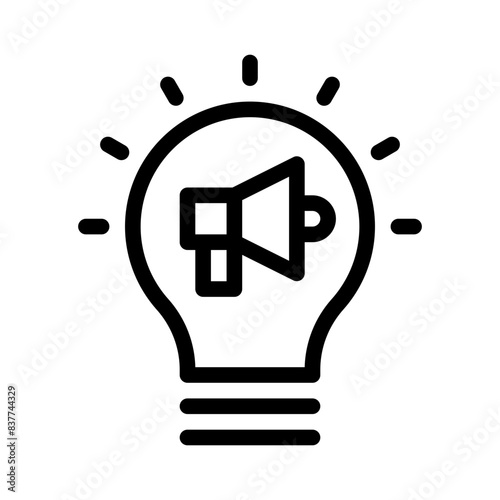 campaign line icon