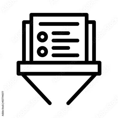 filter line icon