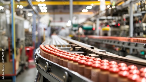 Wallpaper Mural 7. Picture the fast-packed production line as a testament to the ingenuity of industrial engineering, where every component and process is meticulously designed to maximize throughput and minimize Torontodigital.ca