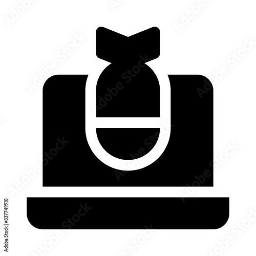 ddos glyph icon