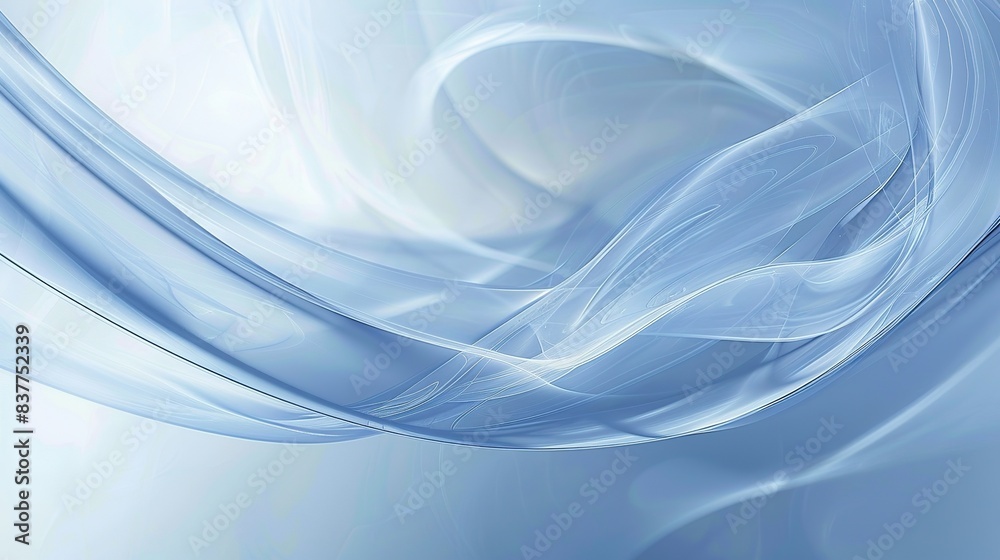 High-Tech Futuristic Blue Poster Background with Translucent Halo and Curving Lines Glowing with Soft Ethereal Light, Representing Advanced Technology and Innovation High-Tech Futuristic Blue Poster Background with Translucent Halo and Curving Lines Glowing with Soft Ethereal Light, Representing Advanced Technology and Innovation