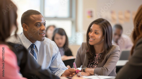 Corporate training programs equip employees with the skills and knowledge needed for their roles. Tailored training initiatives support professional development enhance job performance photo