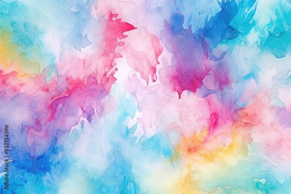 Vibrant Abstract Watercolor Art Vibrant Abstract Watercolor Art