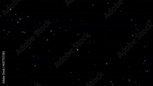 浮遊するキラキラ光るパーティクル　アルファチャンネル付き　ループ可能