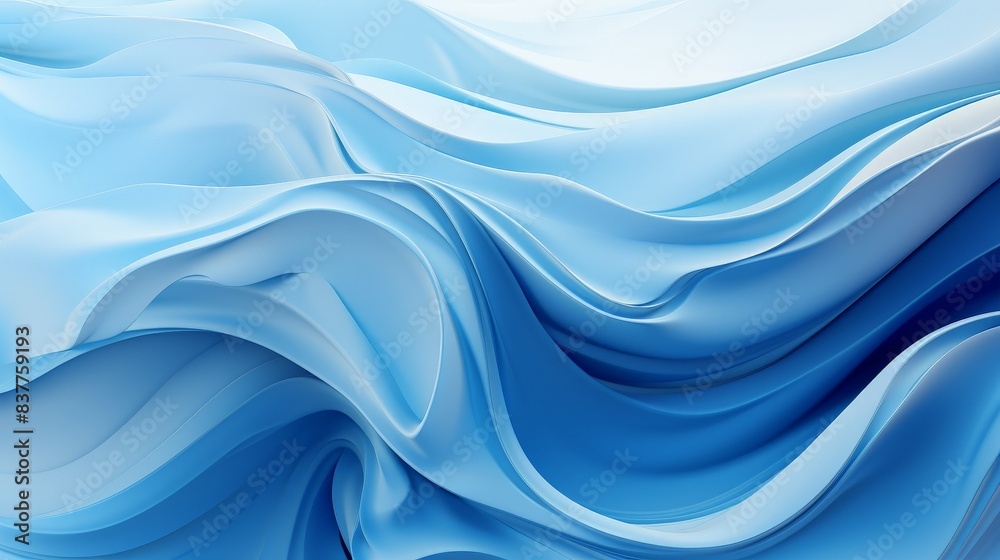 Fototapeta premium Dreamy Depths Abstract Ocean Currents