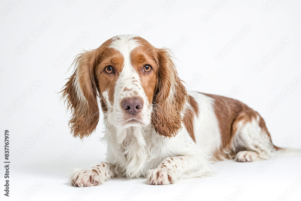 Portrait of a Springer Spaniel dog