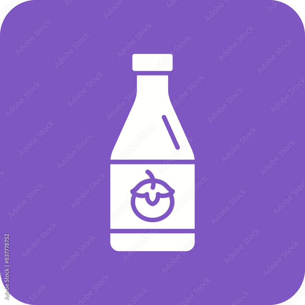 Ketchup Bottle Icon