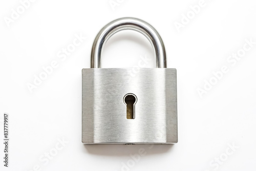 Padlock Isolated on White Background