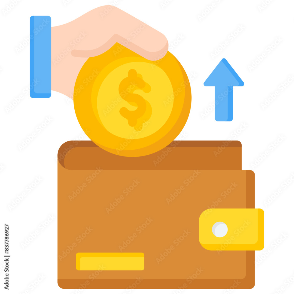 Spending Money Icon Spending Money Icon