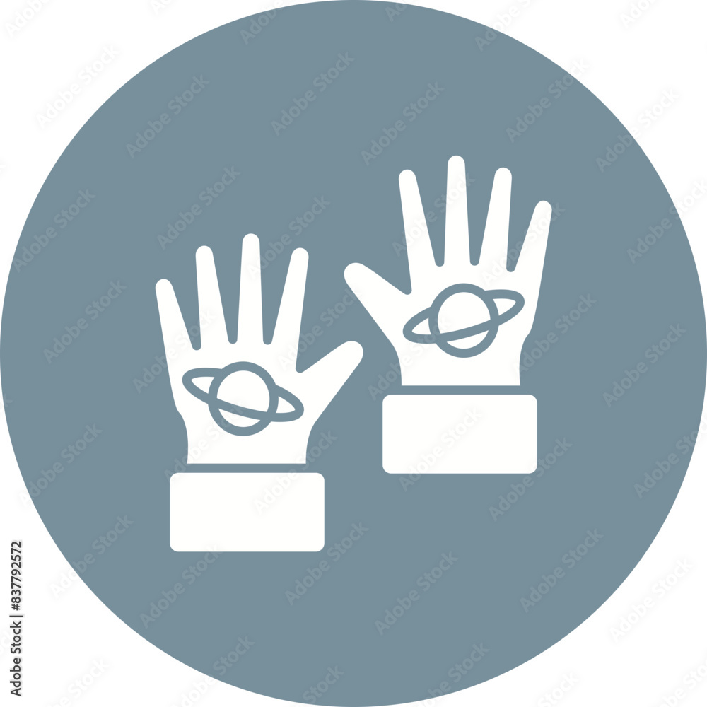 Space Gloves Icon Space Gloves Icon