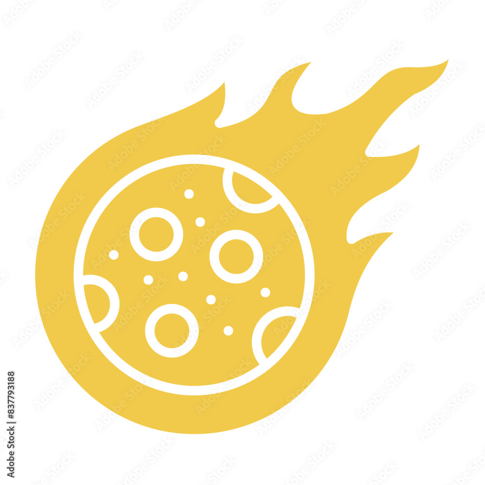 Fototapeta premium Comet Icon