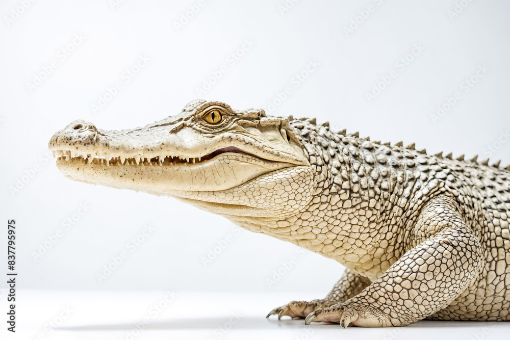 Fototapeta premium Close-up of a Young Alligator's Face