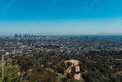 Skyline  Los Angeles  Griffith Observatory  California. Los Angeles  often referred to by its initials L.A.  is the most populous city in the U.S. state of California.