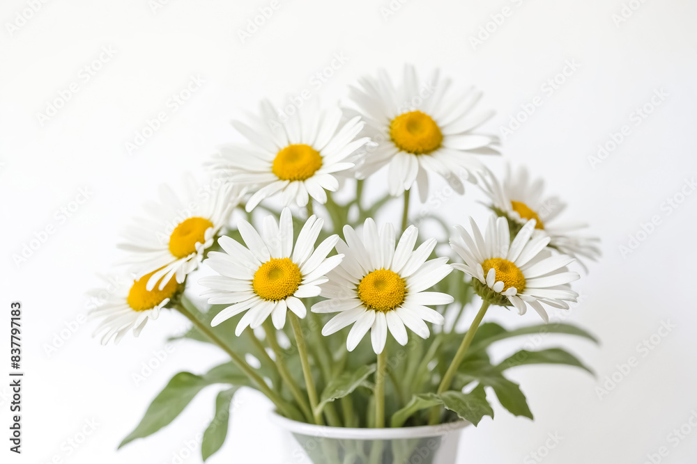 White daisies in a vase White daisies in a vase