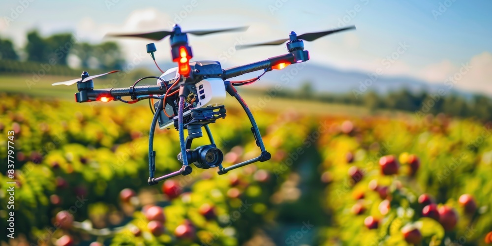Drone Technology Enhancing Agriculture.
