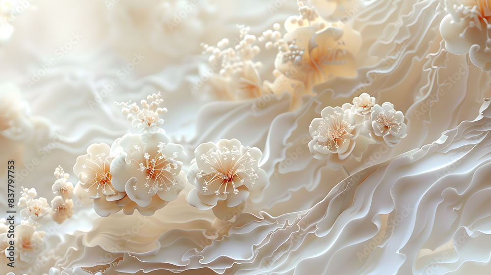 An abstract background with intricate, lace-like patterns. Use delicate, fine lines and a soft color palette to create a composition that feels elegant and sophisticated. An abstract background with intricate, lace-like patterns. Use delicate, fine lines and a soft color palette to create a composition that feels elegant and sophisticated.