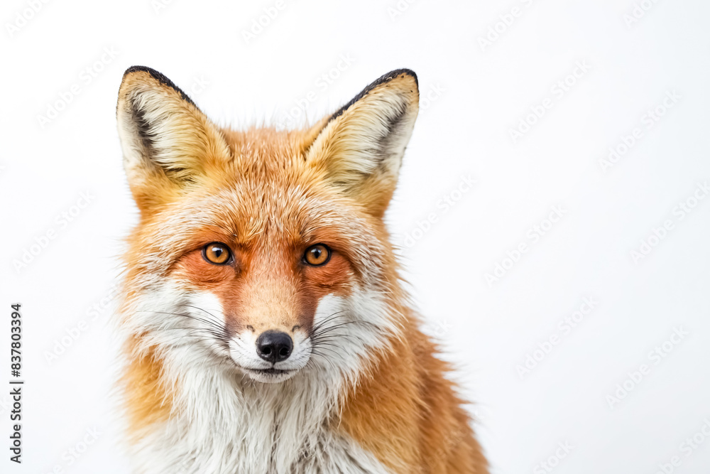Closeup of a Red Fox's Face Closeup of a Red Fox's Face