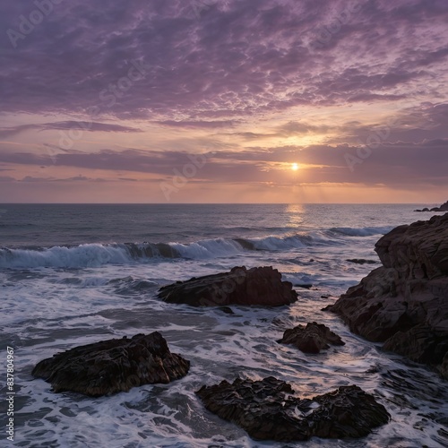 Tranquil Twilight Seascape
